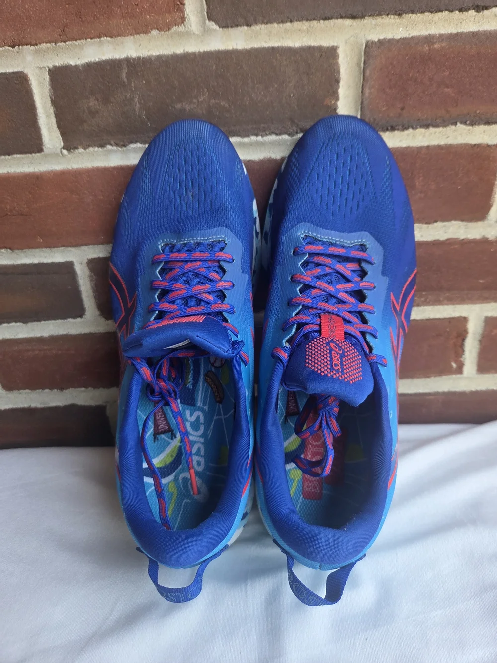 ASICS Gel-Noosa Tri 13 Boston Marathon 2021 Men’s Size 9 Blue Running Shoes
